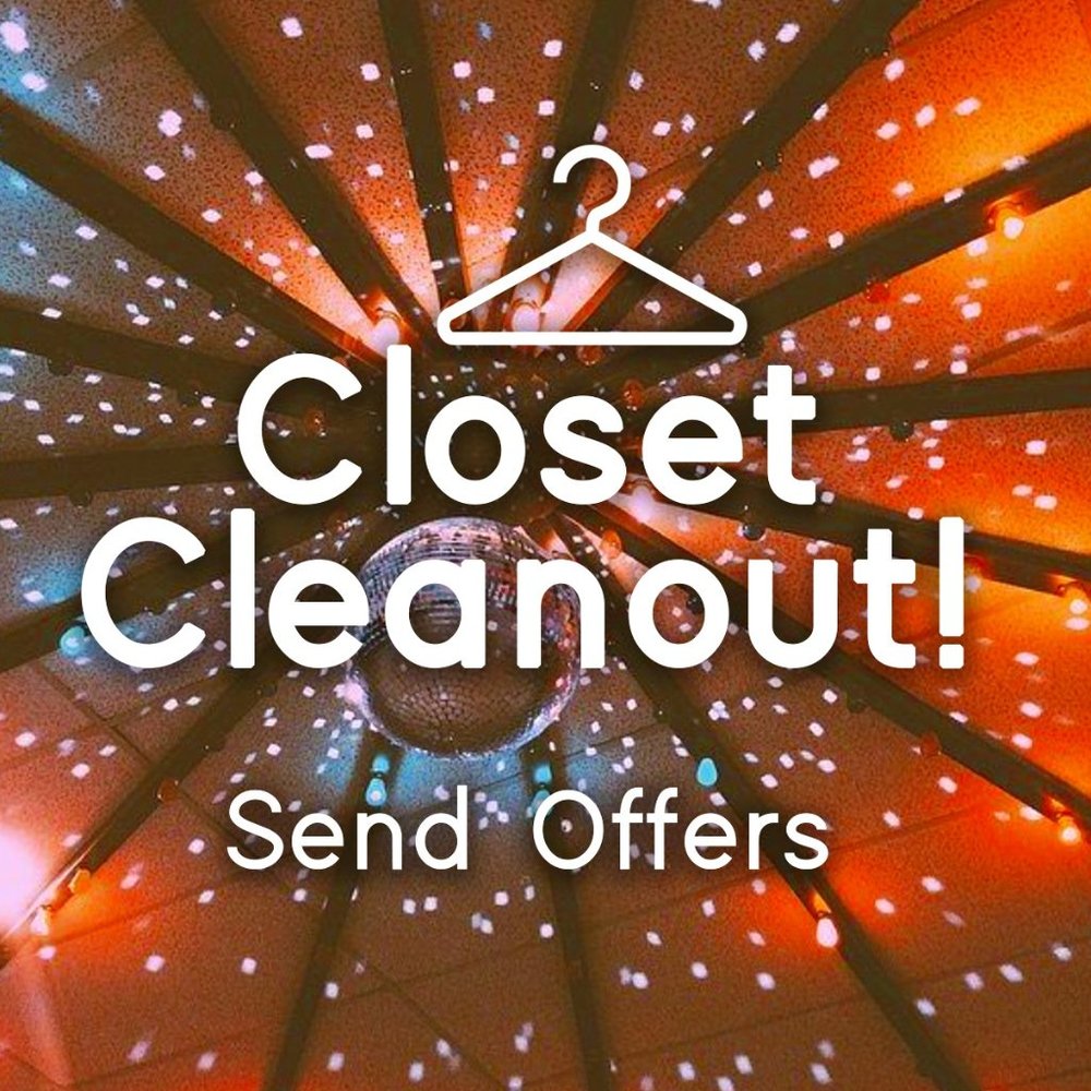 CLOSET CLEANOUT